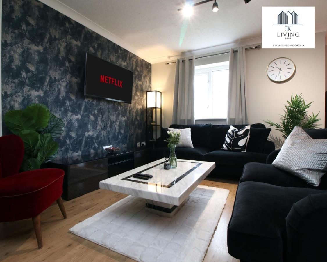 Spacious 3 Bedroom Duplex Apartment On Cardiff Bay - Free Parking & Wifi By Ekliving Luxe Short Lets & Serviced Accommodation Bagian luar foto